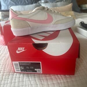 Nike Killshot 2 White and Pink Sneakers